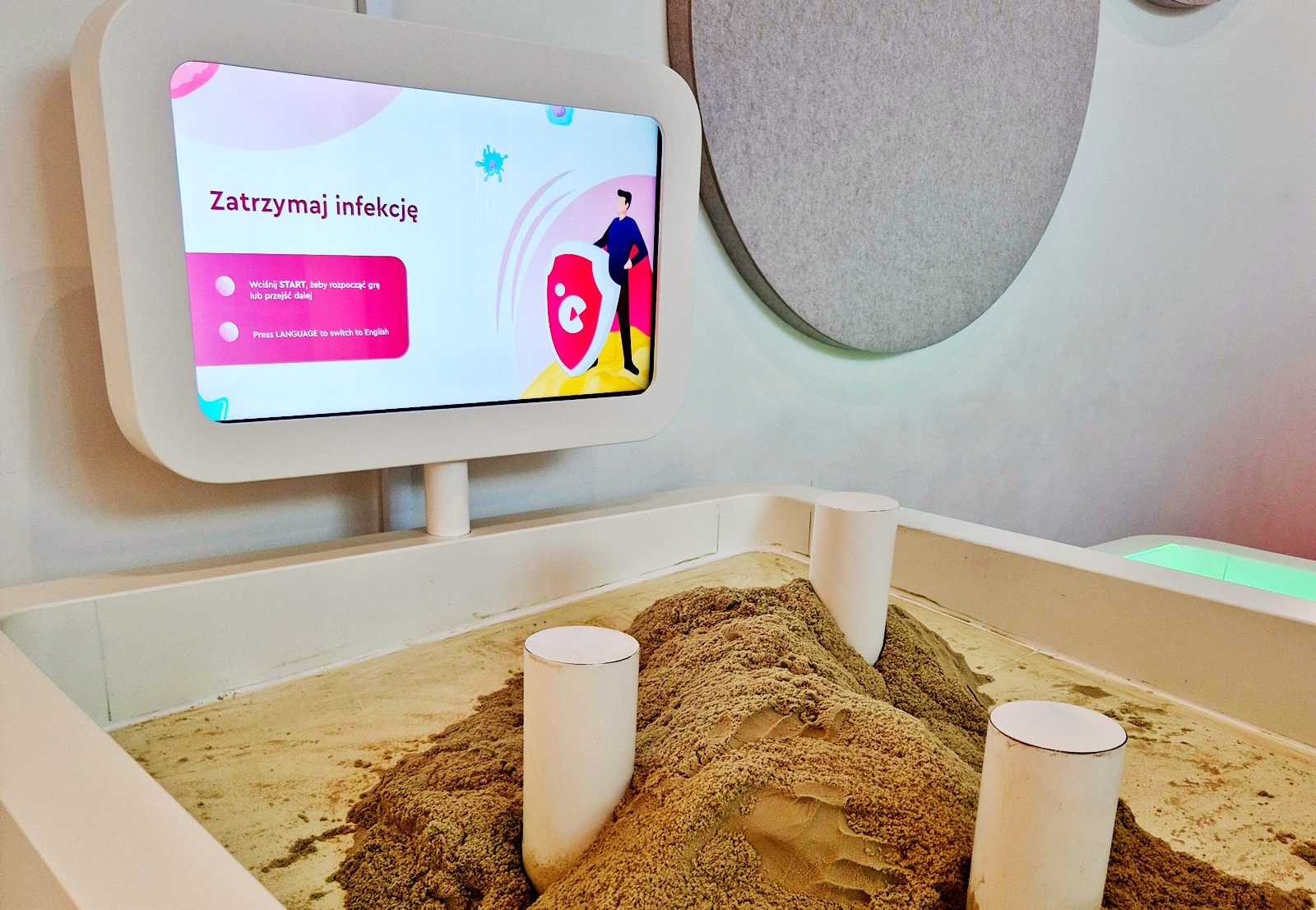 Na wystawie w Cogiteonie. Zatrzymaj infekcję!